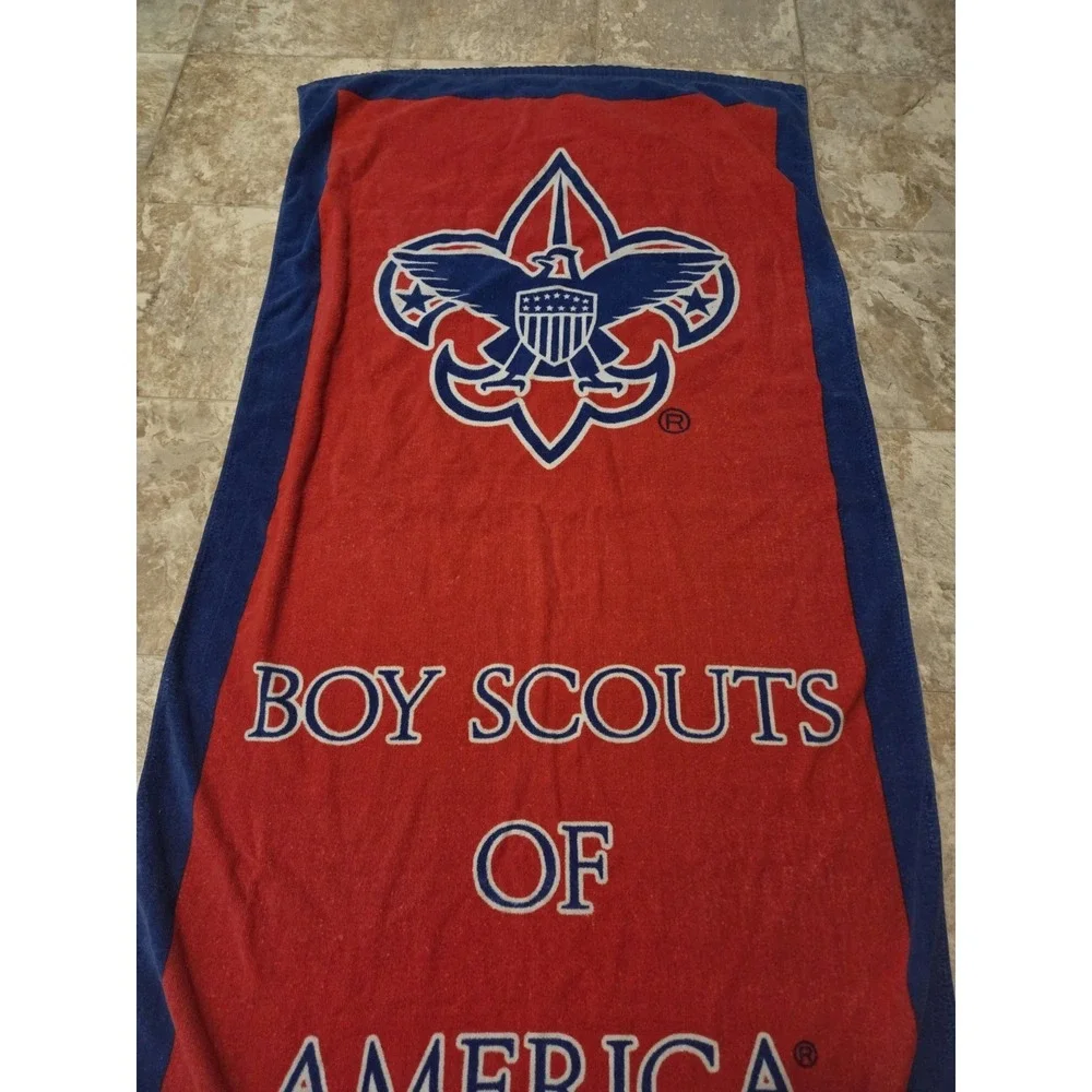 Bow Scouts Of America Cotton Beach Towel Featuring The Official Emblem
